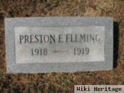 Preston E. Fleming
