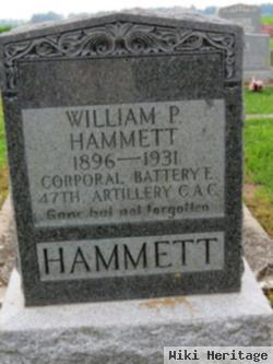 William P Hammett