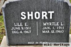 Myrtle L Shaddox Short