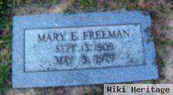 Mary E Freeman