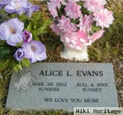 Alice L Evans