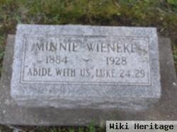 Wilhelmina Henrietta "minnie" Kramer Wieneke