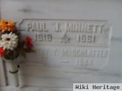 Paul J Minnett