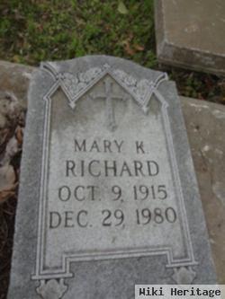 Mary K. Richard