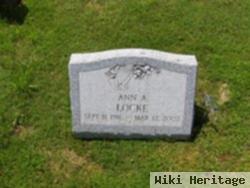 Ann A Locke