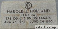 Harold L Holland