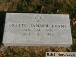 Erette Tanner Evans