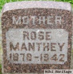 Rosina "rose" Bauer Manthey