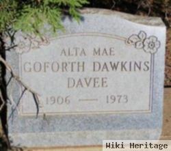 Alta Mae Dawkins Goforth Davee