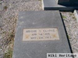 Minnie S Clarke