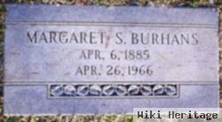 Margaret S Burhans