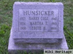 Harry Cole Hunsicker