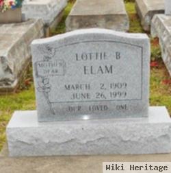 Lottie B. Elam