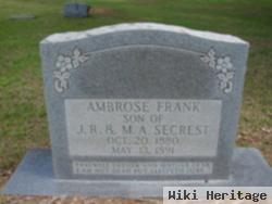 Ambrose Frank Secrest