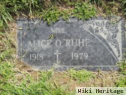 Alice Ruth Olbrey Ruhe