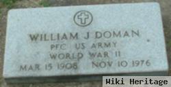 William J Doman