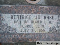 Beatrice Jo Bake