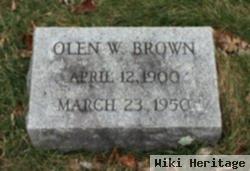 Olen W Brown