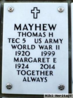 Margaret E Mayhew