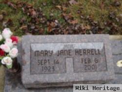 Mary Jane "janie" Herrell