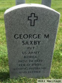 George Marvin Saxby