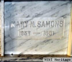 Mary M. Billings Samons