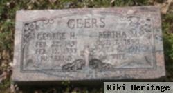 George H Geers