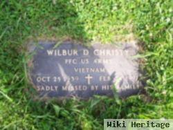 Pfc Wilbur D Christy