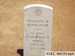 Francis William Boerstler