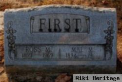 Mary Mae Rusk First