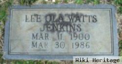 Lee Ola Watts Jenkins