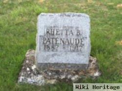 Rhetta B Patenaude