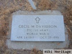 Cecil Marion Davidson