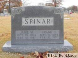 Francis James "frank" Spinar, Jr