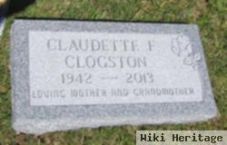 Claudette F Clogston