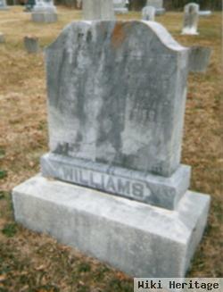 Sarah Jane "sallie" Witsman Williams