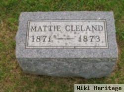 Mattie Cleland