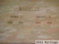 Nioma E. Wheeler