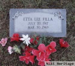 Etta Lee Whited Filla