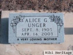 Alice G. Unger