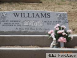 Billy Warren Williams