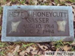 Hettie Belle Honeycutt Sasser