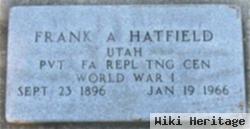 Frank Arthur Hatfield