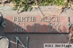 Bertie Alice Wilson