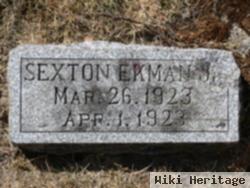 Sexton Ekman, Jr