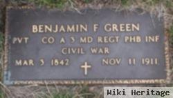 Benjamin Franklin Green