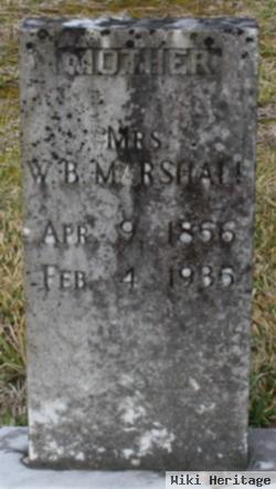 Mrs W. B. Marshall