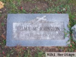 Velma M. Johnston