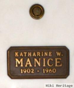 Katharine Wood Manice