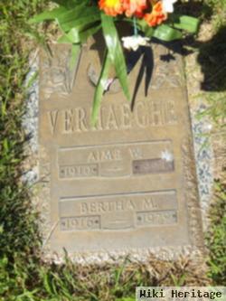 Bertha M Verhaeghe